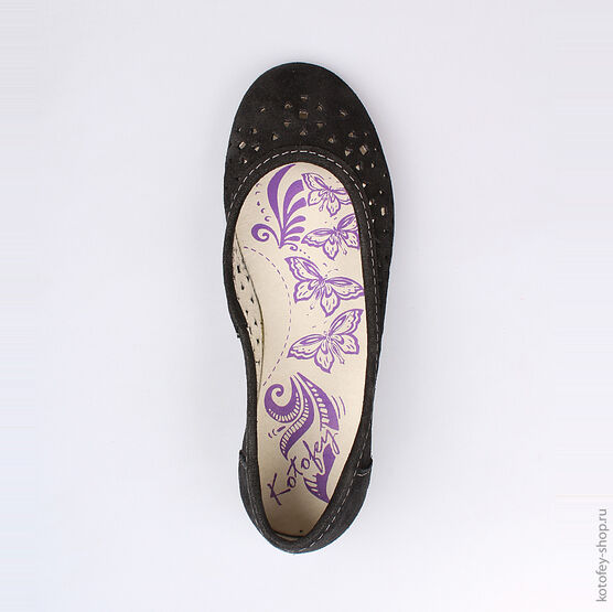 632172-22 Туфли для девочки черный фото №4