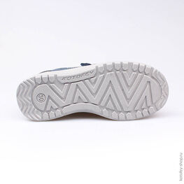 632213-22 Полуботинки для мальчики светло-синий фото №3