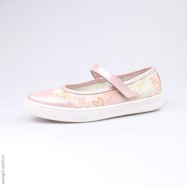 632219-21 Туфли для девочки роз-беж