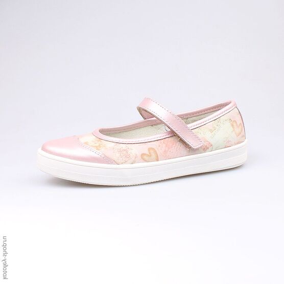 632219-21 Туфли для девочки роз-беж