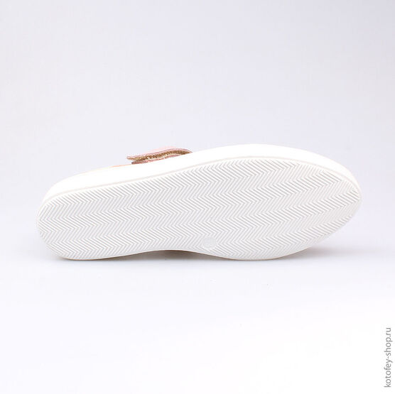 632219-21 Туфли для девочки роз-беж фото №3