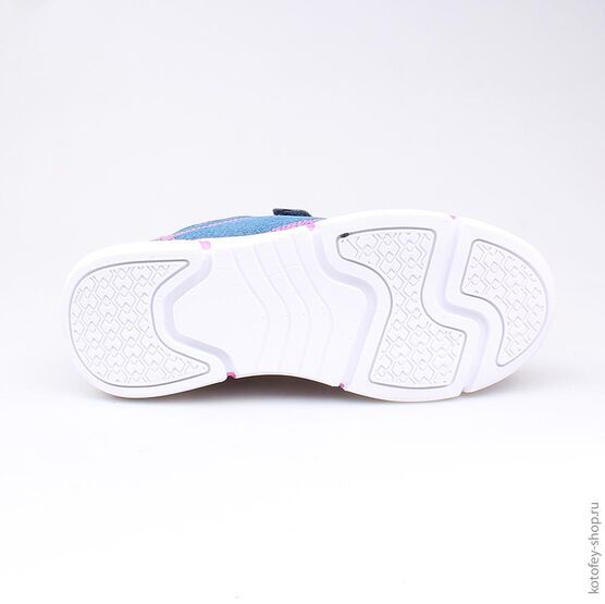644145-72 Кроссовки для девочки син-роз фото №3