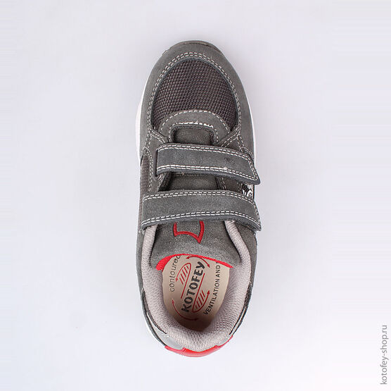 644151-72 Кроссовки для мальчики серый фото №4