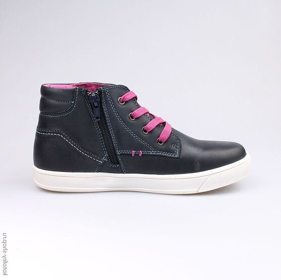 652081-22 Ботинки для девочки светло-синий фото №2