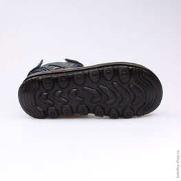 722005-24 Сандалии для мальчики син-зел фото №3