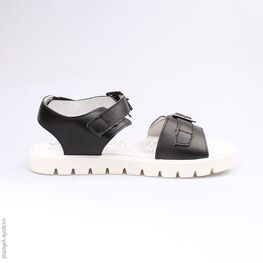 722007-21 Босоножки для девочки черный фото №2