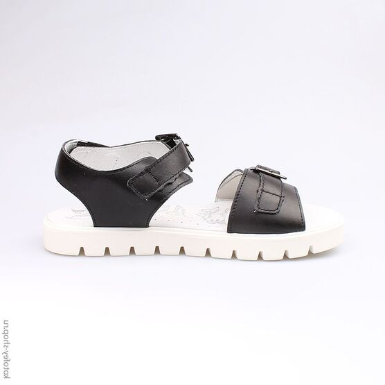 722007-21 Босоножки для девочки черный фото №2