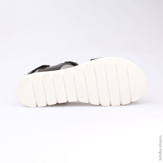 722007-21 Босоножки для девочки черный фото №3