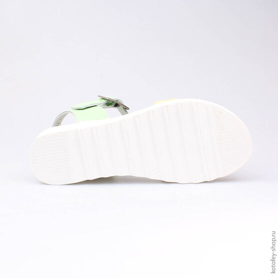 722011-21 Босоножки для девочки жел-сал фото №3