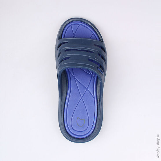 725015-01 Пляжная обувь синяя для мальчики светло-синий фото №4