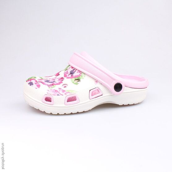 725016-01 Пляжная обувь розовая для девочки розовый