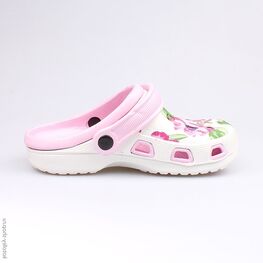 725016-01 Пляжная обувь розовая для девочки розовый фото №2