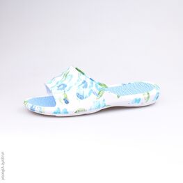 725021-01 Пляжная обувь голубая для девочки голубой