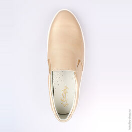 732151-22 Полуботинки для девочки золотой фото №4