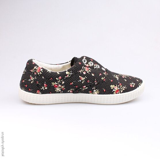 741024-11 Кеды для девочки черный фото №2