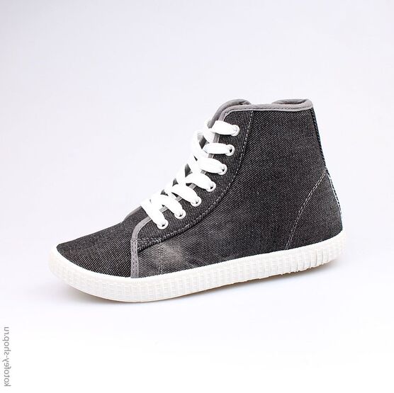 741026-11 Кеды для мальчики серый