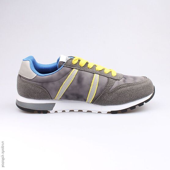 744094-71 Кроссовки для мальчики сер-жел фото №2