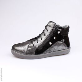 752077-31 Ботинки для девочки черный