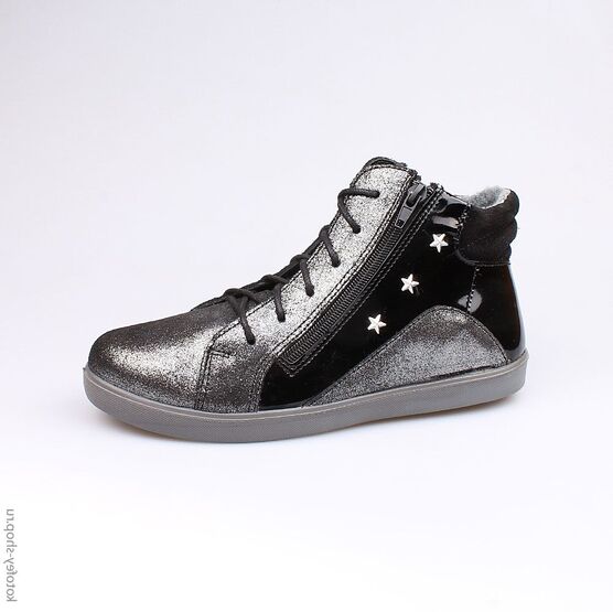 752077-31 Ботинки для девочки черный