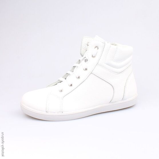 752081-21 Ботинки для девочки белый