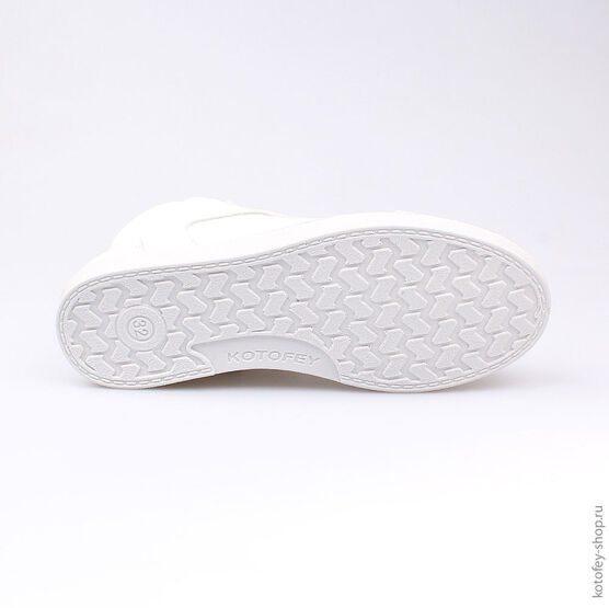 752081-21 Ботинки для девочки белый фото №3