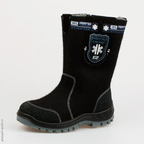 767027-41 Валенки для мальчики черный