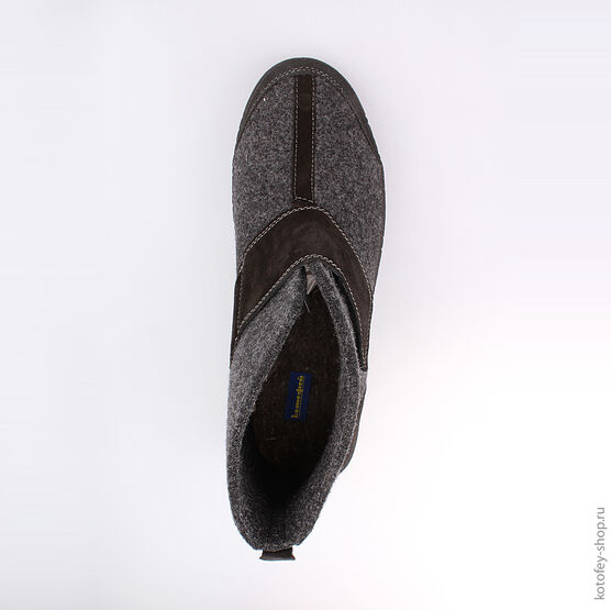 957009-01 Валенки для мальчики черный фото №4