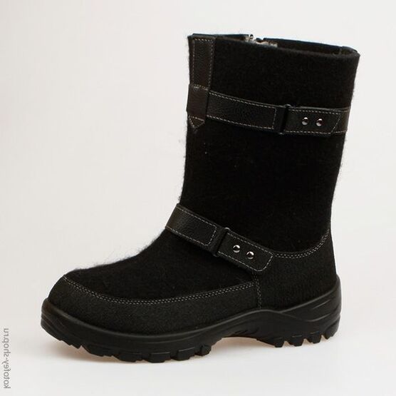 967000-05 Валенки для мальчики черный