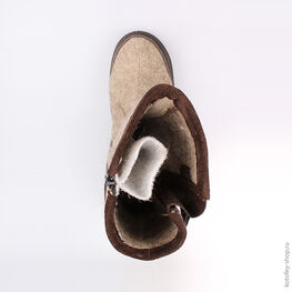 967001-04 Валенки для мальчики сер-кор фото №4