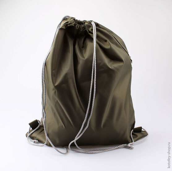 02708041-22 Мешок для сменной обуви оливковый для мальчики оливковый фото №3