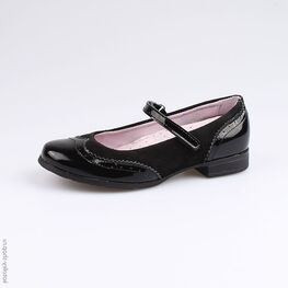 632152-21 Туфли для девочки черный