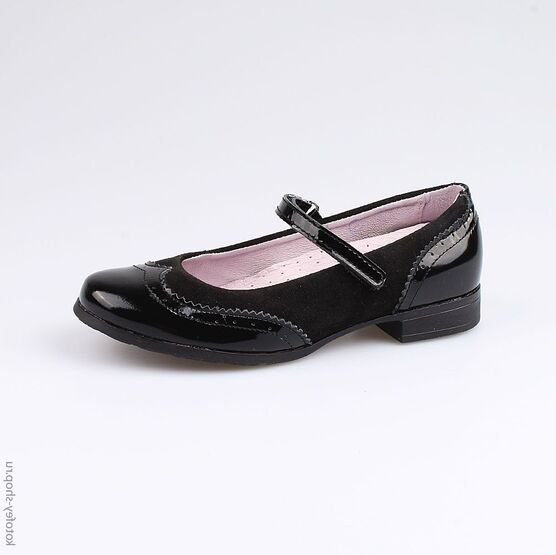 632152-21 Туфли для девочки черный