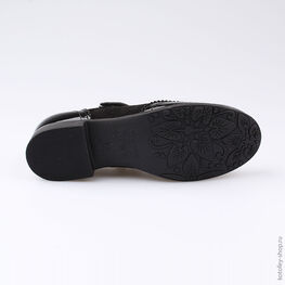 632152-21 Туфли для девочки черный фото №3