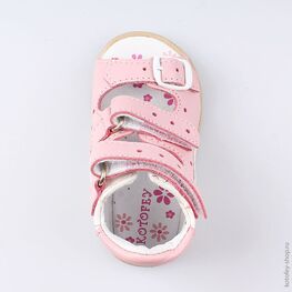 022086-26 Босоножки летние для девочки роз-цве фото №4