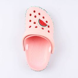 325073-01 Пляжные клоги из ЭВА Арбузы для девочки коралл фото №4
