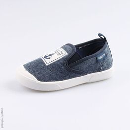 331117-12 Кеды из хлопка для мальчика для мальчики светло-синий