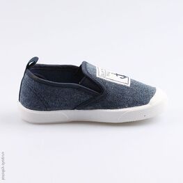 331117-12 Кеды из хлопка для мальчика для мальчики светло-синий фото №2