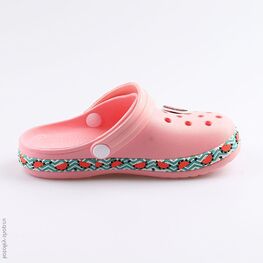 525060-01 Клоги пляжные для девочки коралл фото №2