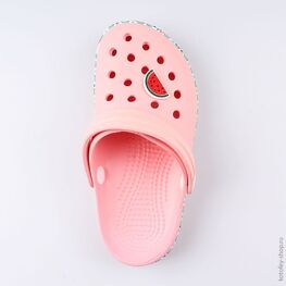 525060-01 Клоги пляжные для девочки коралл фото №4