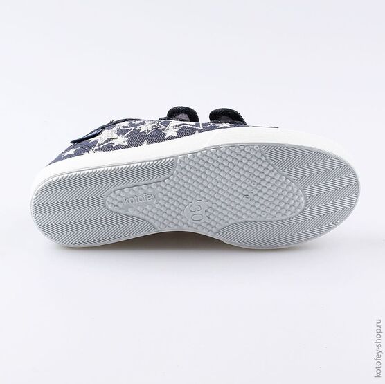 531095-11 Кеды для девочки светло-синий фото №3
