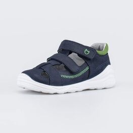 122234-24 Закрытые сандалии для мальчика для мальчики синий,зеленый