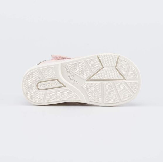 122236-23 Сандалии с регулируемым ремешком Первые шаги для девочки розовый фото №3