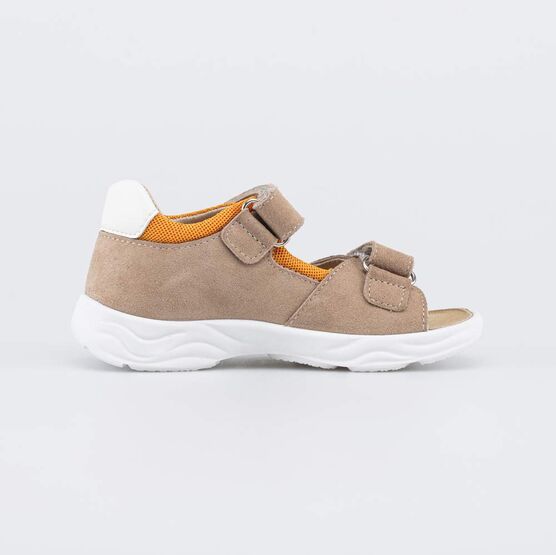 122242-24 Детские сандалии для мальчика для мальчики коричневый,оранжевый фото №2
