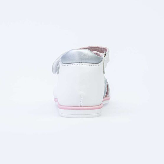 122153-21 Босоножки для девочки бел-срб фото №5