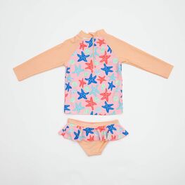 07852015-41 Комплект купальный Морские звезды для девочки разноцветный фото №2
