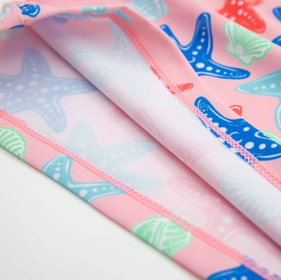 07852015-41 Комплект купальный Морские звезды для девочки разноцветный фото №4