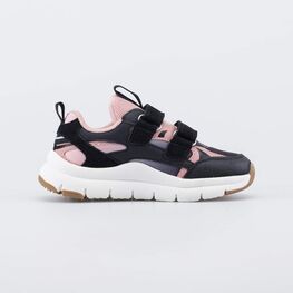 344560-11 Детские кроссовки Softshell для девочки черный + розовый фото №2