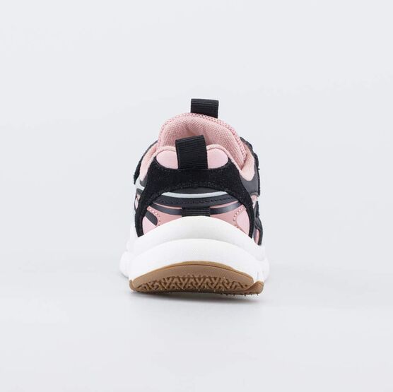 344560-11 Детские кроссовки Softshell для девочки черный + розовый фото №5