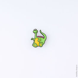 03014001-40 Украшение для обуви Дино для универсальные салатовый