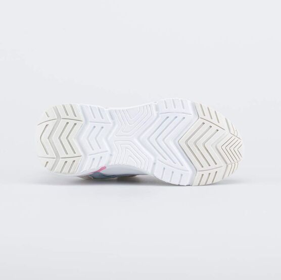 644288-79 Бежевые кроссовки для девочки Контраст для девочки белый + бежевый фото №2